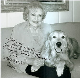 American actress, comedian, and author, Betty White wished Johnny Prill good luck stating, 
